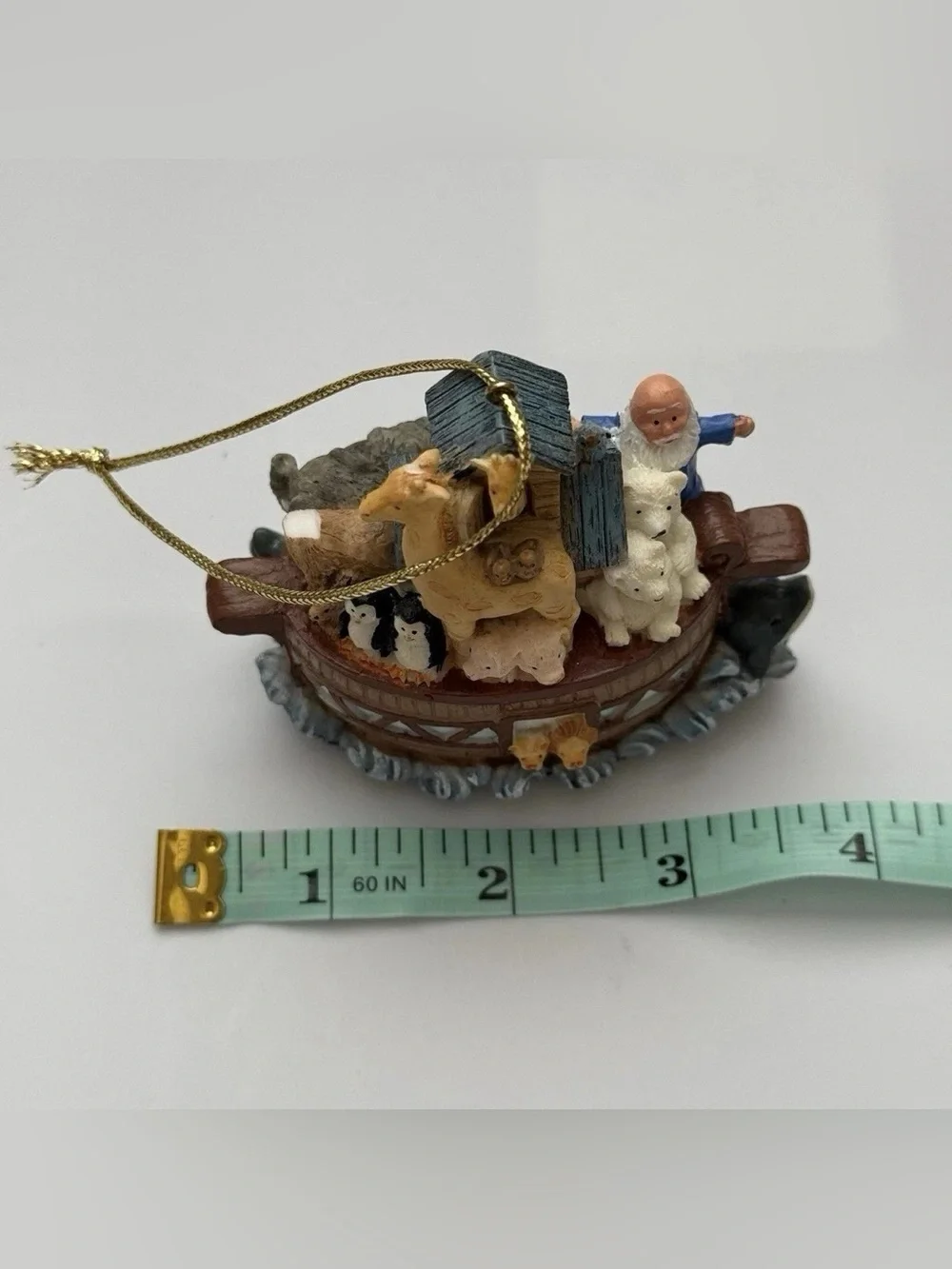 Noah’s Ark Animals Christmas Ornament Religious Bible Story Holiday Decor